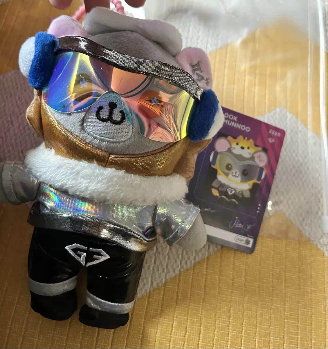 ぬいぐるみ LOOK KHUNNOO CYBERVERSE DOLL KEYCHAIN Gemini & Fourth : Look Khunnoo - Cyberverse Doll Keychain